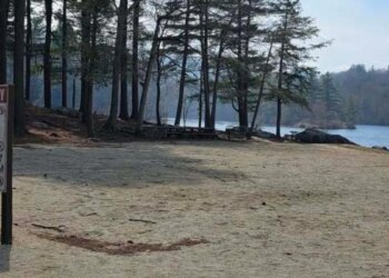 Firefighters battle brush fire in Torrington