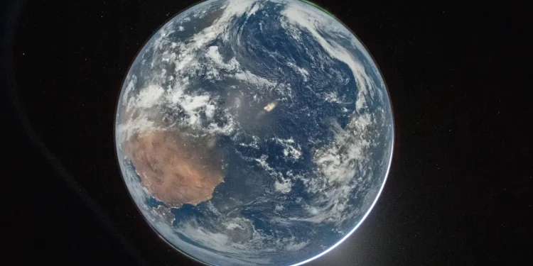 ‘Hello, world': Artemis II crew captures new look at Earth on trip to the moon