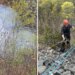 Firefighters battle brush fire on Ragged Mountain in Southington