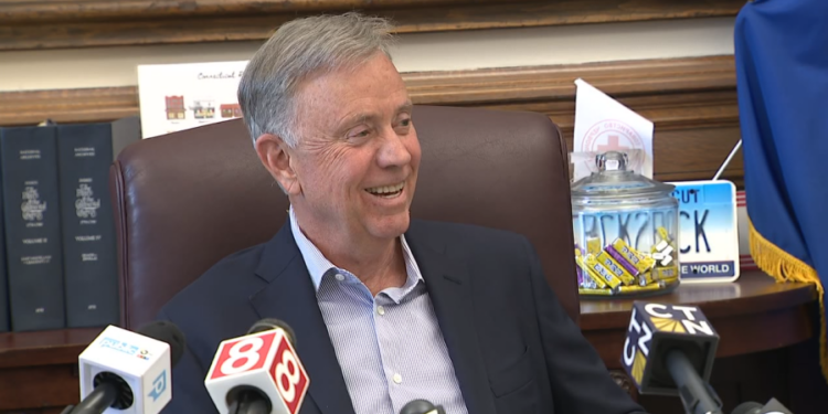 'This is substance, baby!': Lamont touts legislative victories, vows to revive school cellphone ban