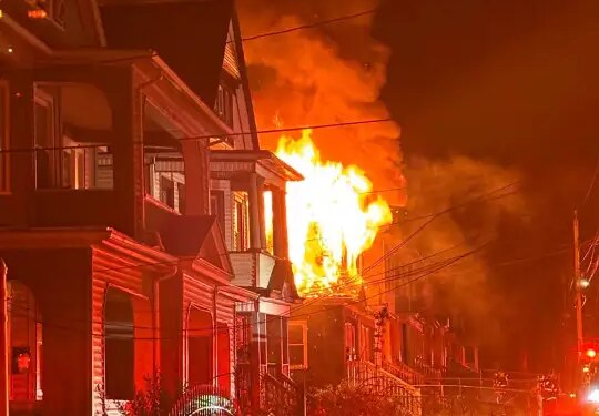 12 people displaced after Sunday morning fire on Edgewood Street in Hartford