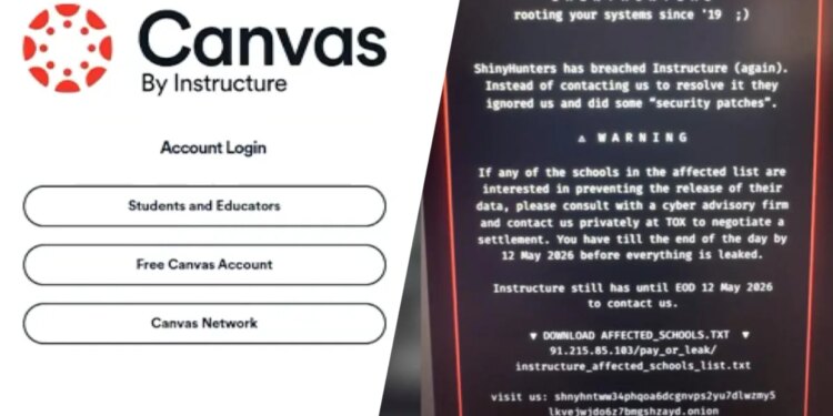 Canvas cyberattack disrupts Connecticut universities amid final exams