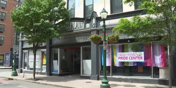 Community celebrating reopening of New Haven Pride Center