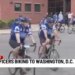 Connecticut police officers honor fallen heroes with 300-mile bike ride