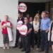 Democratic lawmakers join unionized employees in a show of force at DoubleTree Hilton in Hartford