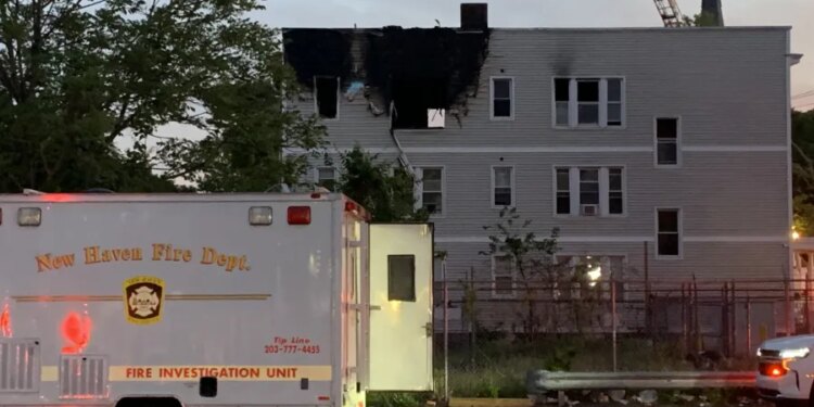 Dog dies after multifamily house fire on Ferry Street in New Haven