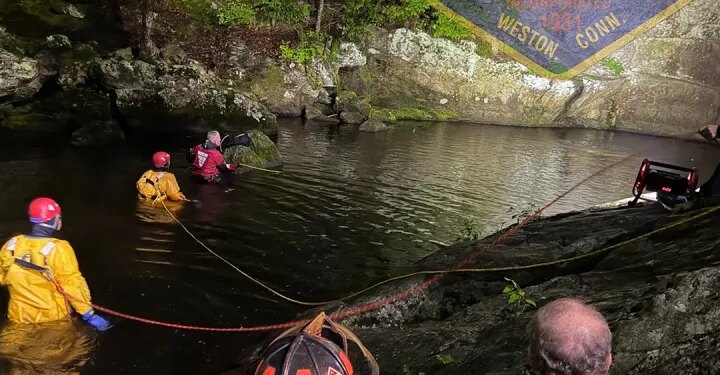 Fisherman dies after being pulled from river near Devil's Glen