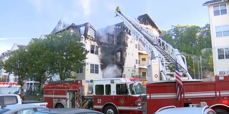 2 firefighters injured after overnight Groton apartment fire