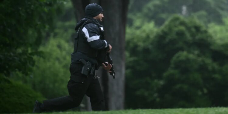 Secret Service reports shots fired near the White House
