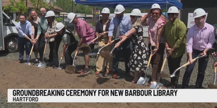 Hartford breaks ground on new branch of public library