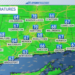 Seasonable Friday before weekend rain returns