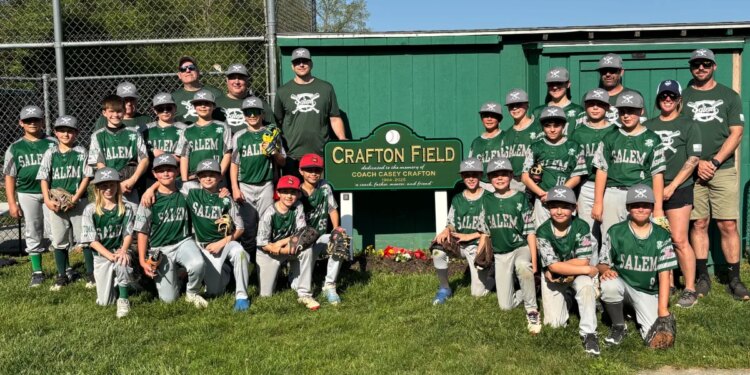 Salem Little League honors beloved coach with field dedication