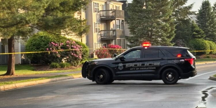 Search ongoing for possibly armed shooting suspect in Middletown