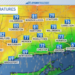 Warmer temps and increasing winds for Tuesday