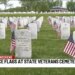 Middletown State Veterans Cemetery honoring fallen with 13K American flags