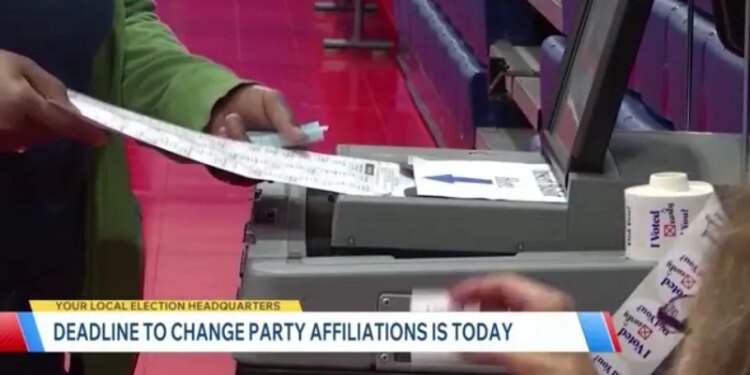 Monday is the deadline for Connecticut voters to change party affiliation