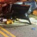 Occupant rescued after hand gets caught in a rollover crash Saturday night