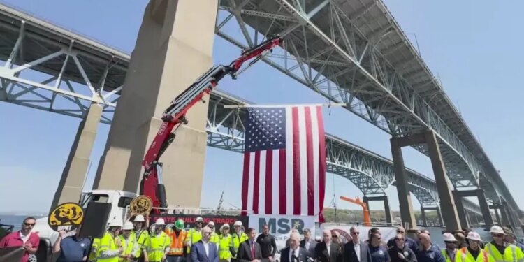State, local officials announce start of Gold Star Bridge rehab project