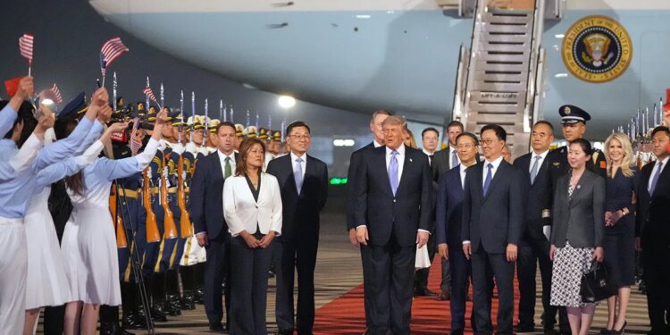 U.S. and China seek to repair damage from tariff war that sent trade into a freefall