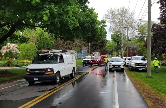 Wethersfield road closed as crews respond to gas leak
