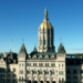 Why are flags at half-staff in Connecticut?