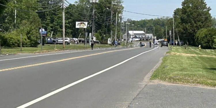 Motorcycle rider flown to hospital by LifeStar after serious crash in East Windsor