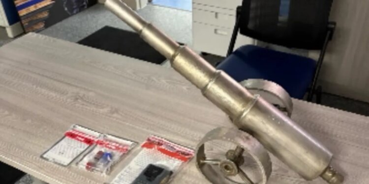 Homemade cannon found inside vehicle during traffic stop in Vernon