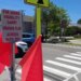 East Lyme installs orange flags at Niantic crosswalks to help pedestrians safely cross