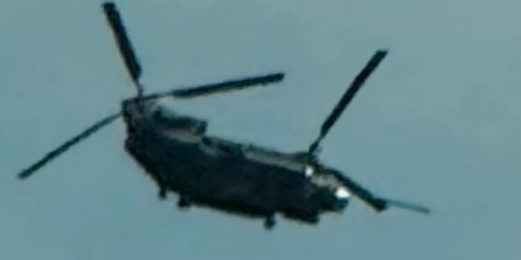 A large low-flying helicopter has been spotted over Bridgeport. What is it?