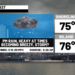 A widespread soaking rain is expected later today