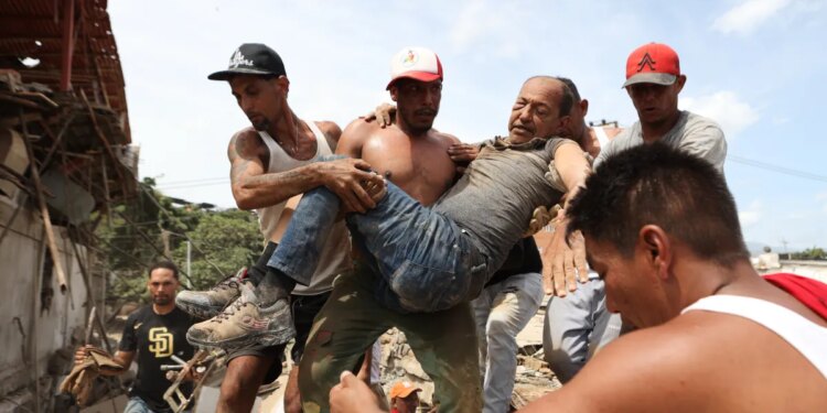 Rescuers race to find survivors trapped in rubble after deadly Venezuela earthquakes