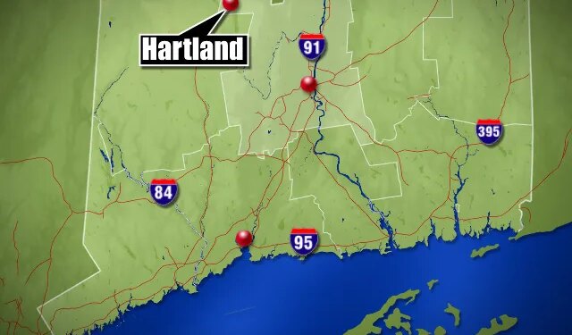 Brush fire, downed power lines close Route 20 in Hartland