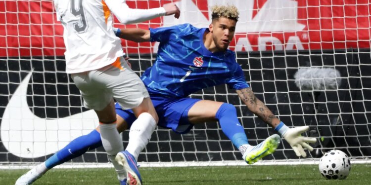 Canada goalkeeper Dayne St. Clair hopes to fulfill a childhood goal at the World Cup