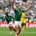 Mexico tops South Africa 2-0 in World Cup opener with three red cards