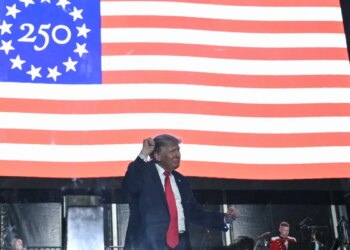 Trump kicks off the Great American State Fair after musicians pulled out