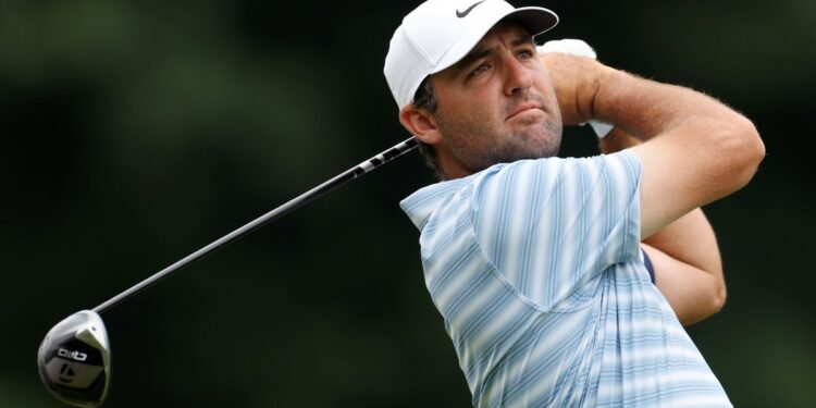 Scottie Scheffler misses out on another sub-60 round and posts 60 for early target at Travelers