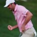 Scheffler makes clutch putt to force Monday playoff against Hovland in Travelers Championship