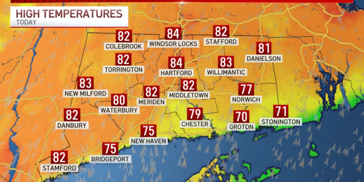 Warm day with increasing humidity on tap, hot and humid Thursday