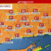 Warm Monday, tracking possibly dangerous heat for later in the week
