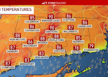 Very warm Tuesday, intense heat and thick humidity expected starting Wednesday
