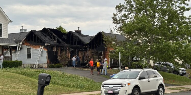 Six people displaced after fire in Hartford on Sunday
