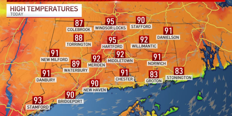 Heat and humidity continue for Friday
