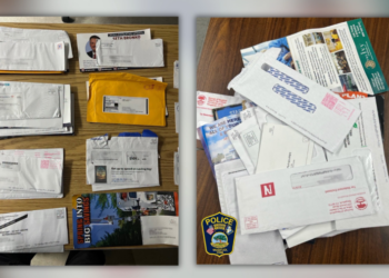 Mail stolen from residential mailboxes in Naugatuck