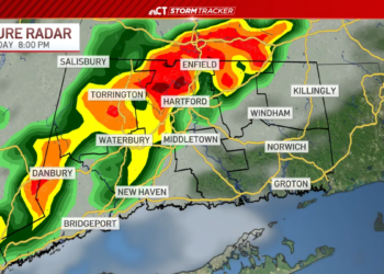 Strong to severe storms possible Saturday evening
