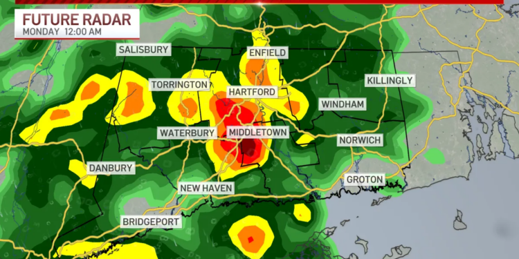 Warm Sunday ahead of evening storm threat