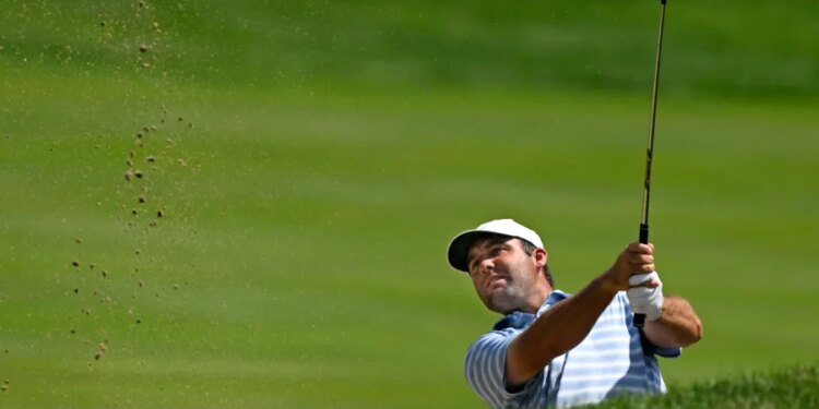 Near-record round gives Scheffler Travelers Championship lead