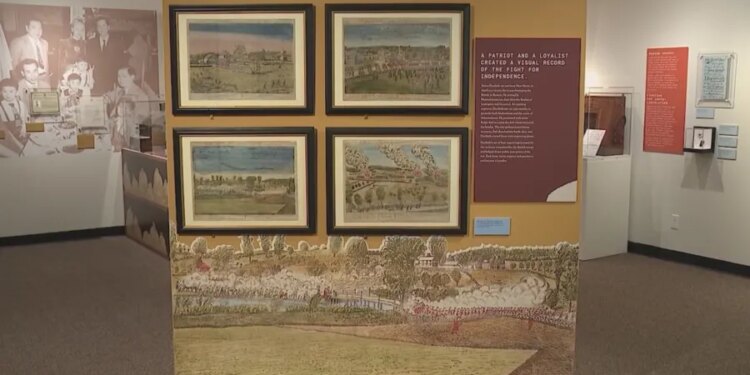 New Haven artist’s Revolutionary War engravings on display in Hartford