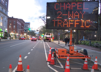 New Haven police to increase ticketing for vehicles illegally parked on Chapel Street