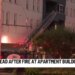Person dies after jumping from burning apartment building in New Haven