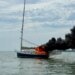 Sailboat catches fire in Norwalk near Belle Island